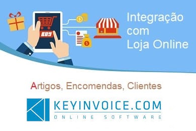 Loja online e APP integrada com KEY INVOICE