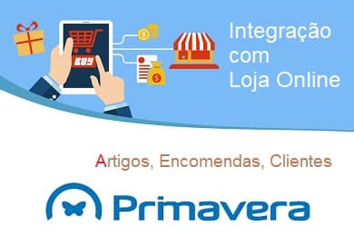 Loja online e APP integrada com PRIMAVERA