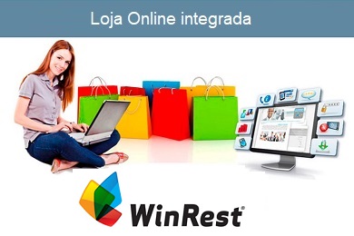 Loja online e APP integrada com WIN REST