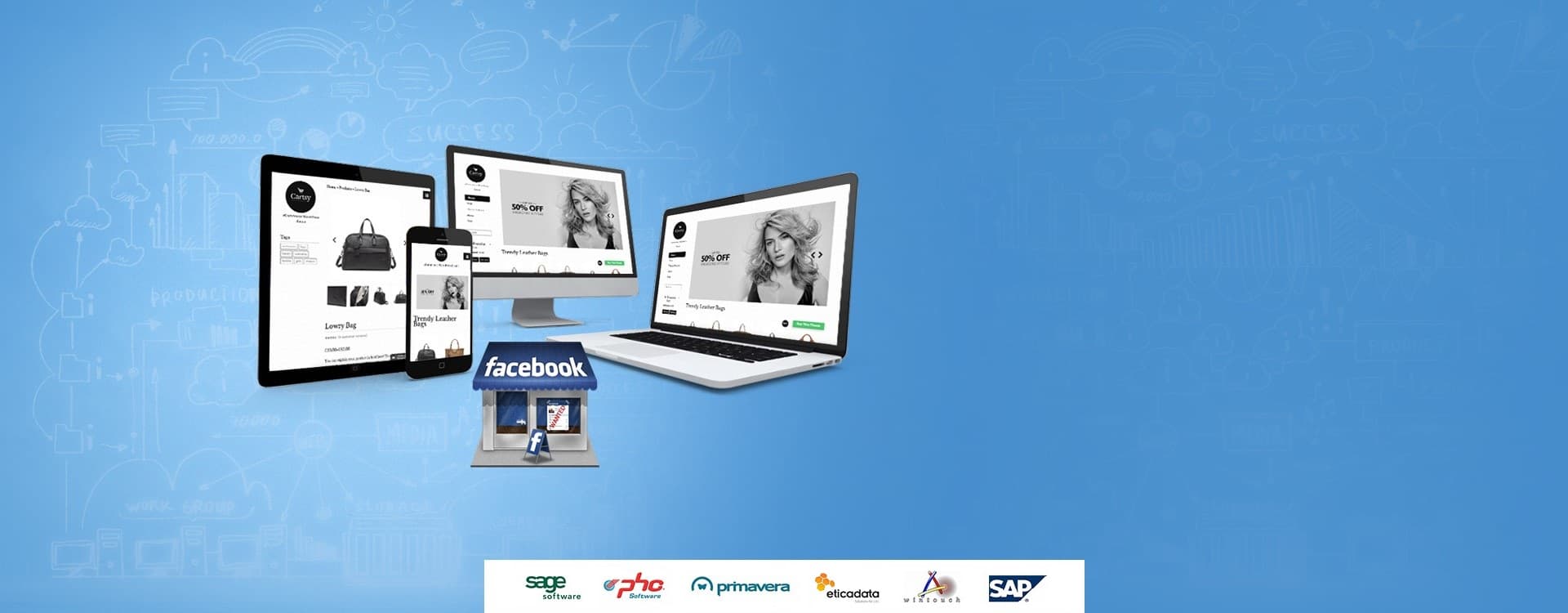 Criação de Sites e Lojas online, apps e marketing digital